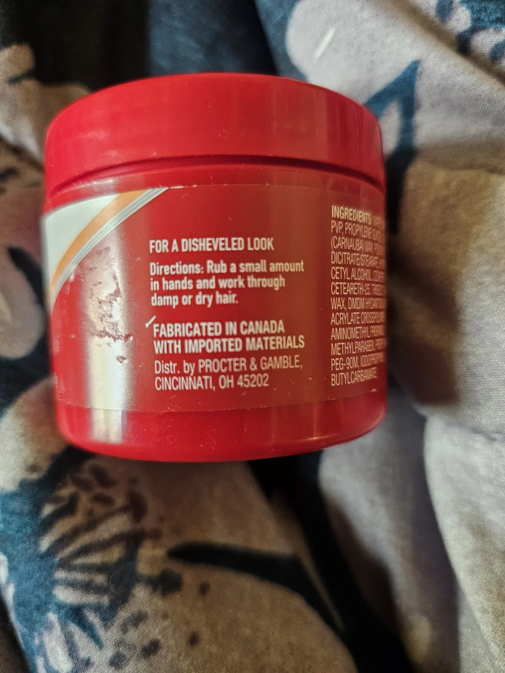 Putty Hair Styling Putty — Red